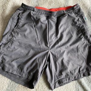 Grey Birddogs Athletic Shorts Size L